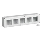 VIMAR - Contenitore da Parete IP40 10M 2x5 - Moduli Eikon, Arké e Plana, Agganciabili Orizzontalmente e Verticalmente