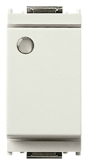 VIMAR - Deviatore 1P 16Ax Bianco Luminoso per Segnalazione 250V~ 200W con Alimentatore Integrato
