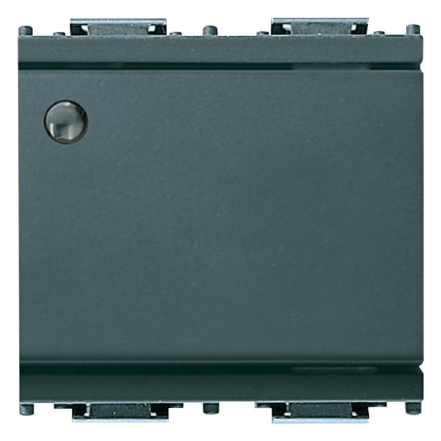 VIMAR - Deviatore 1P 16Ax Luminoso Grigio - 250 V~ 2 Moduli IEC 60669-1:2017