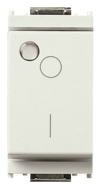 VIMAR - INTERRUTTORE 2P 16AX LUM.SO BIANCO
