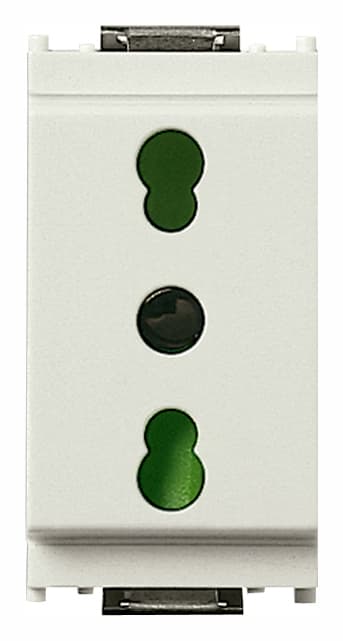 VIMAR - PRESA 2P+T 16A P17/11 BIANCO