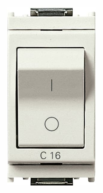 VIMAR - INTERRUTTORE MT 1P+N C16 120-230V BIANCO