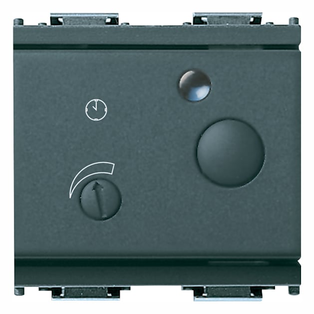 VIMAR - Temporizzatore Elettronico Grigio per Luce Scale e Locali di Servizio