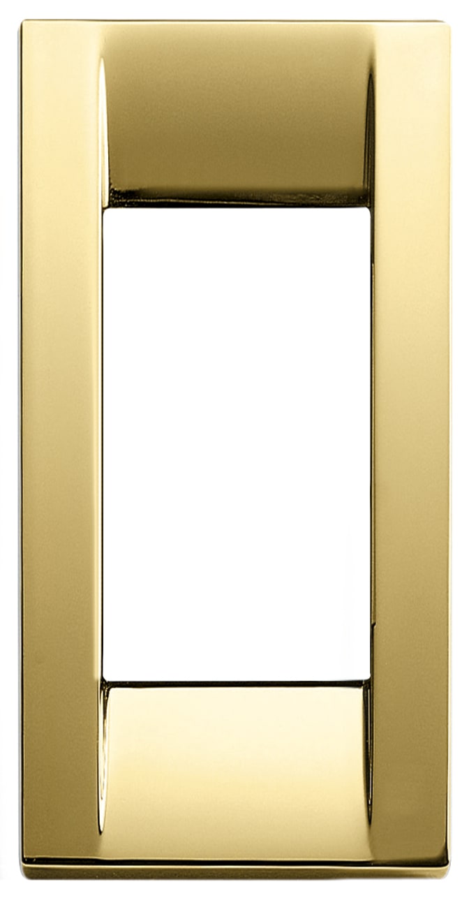 VIMAR - PLACCA CLASSICA 1M PANN.ORO LUCIDO