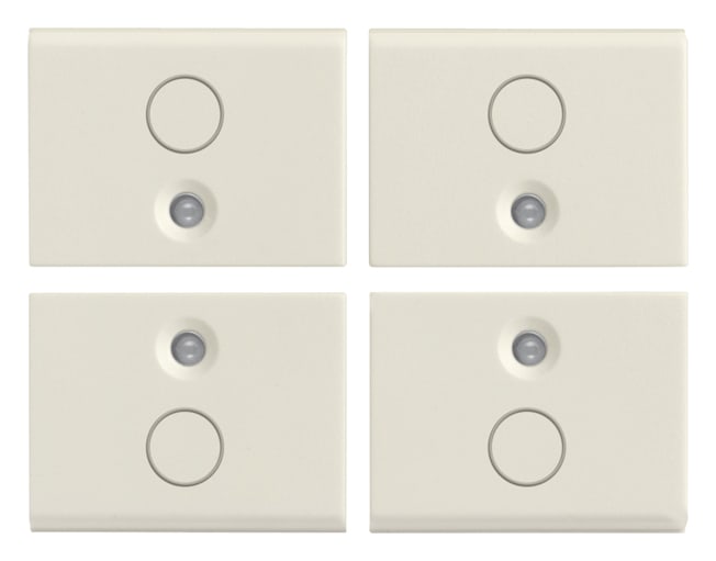 VIMAR - QUATTRO MEZZI TASTI 1M SIMBOLO O BIANCO