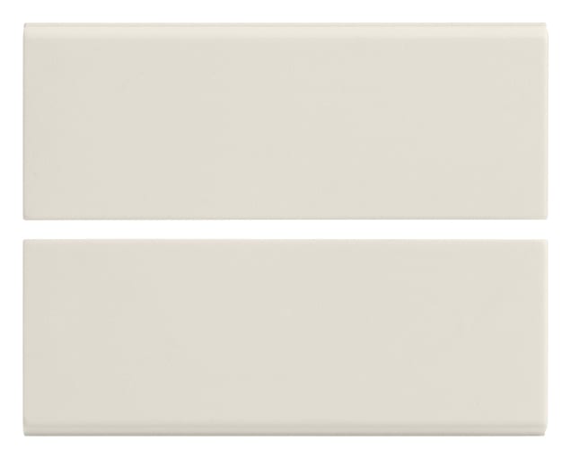 VIMAR - DUE MEZZI TASTI FISSI 2M NEUTRI BIANCO