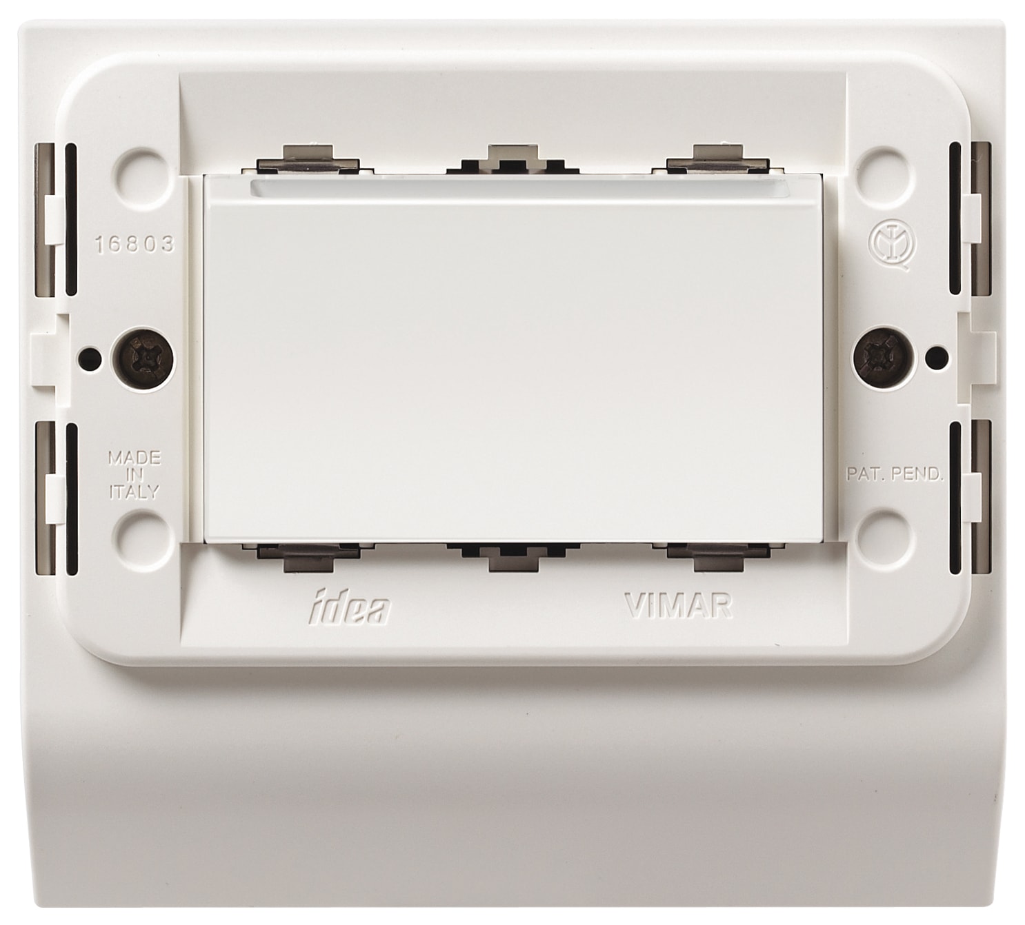 VIMAR - Programmatore Carte Transponder Bianco con Lettore da Tavolo 3 Moduli