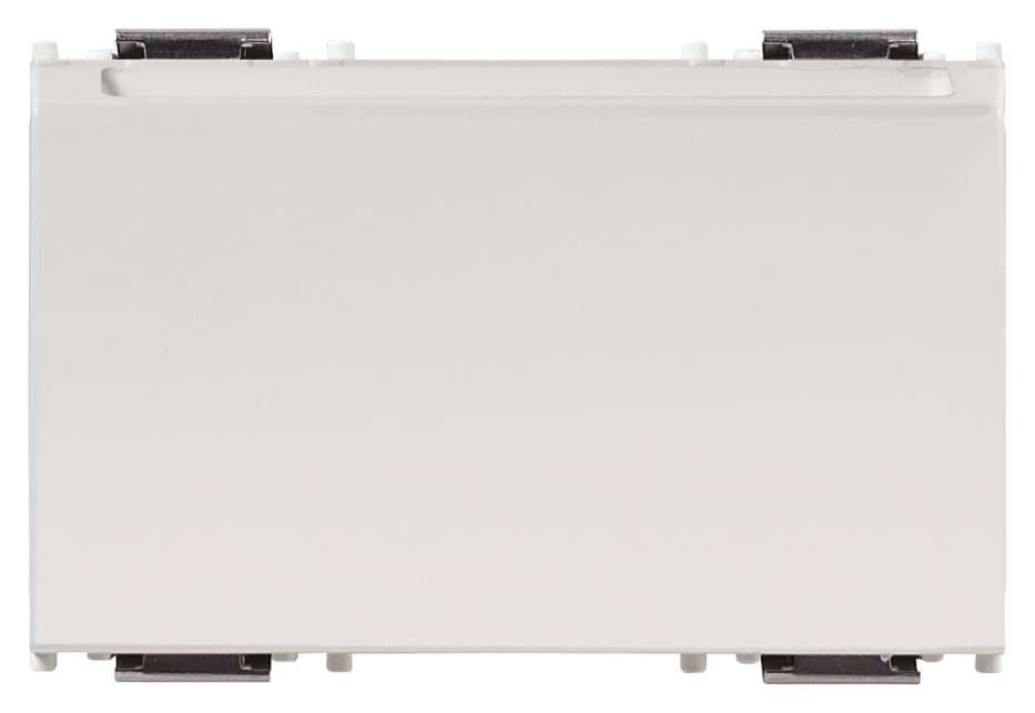 VIMAR - Lettore transponder verticale KNX bianco con tasca, 2 uscite a relè NO 4 A 24 V~, 2 ingressi, alimentazione 12-24 V~ 50-60 Hz, 3 moduli.