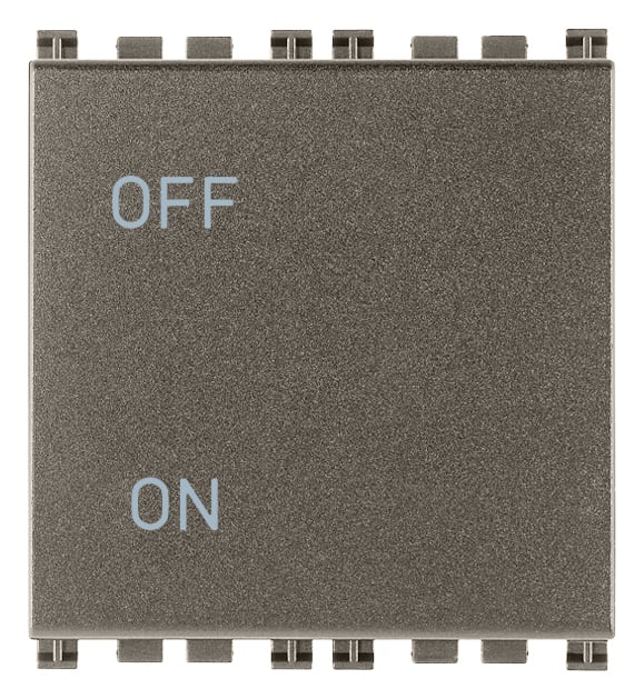 VIMAR - INTERRUTTORE 2P 20AX 2M METAL