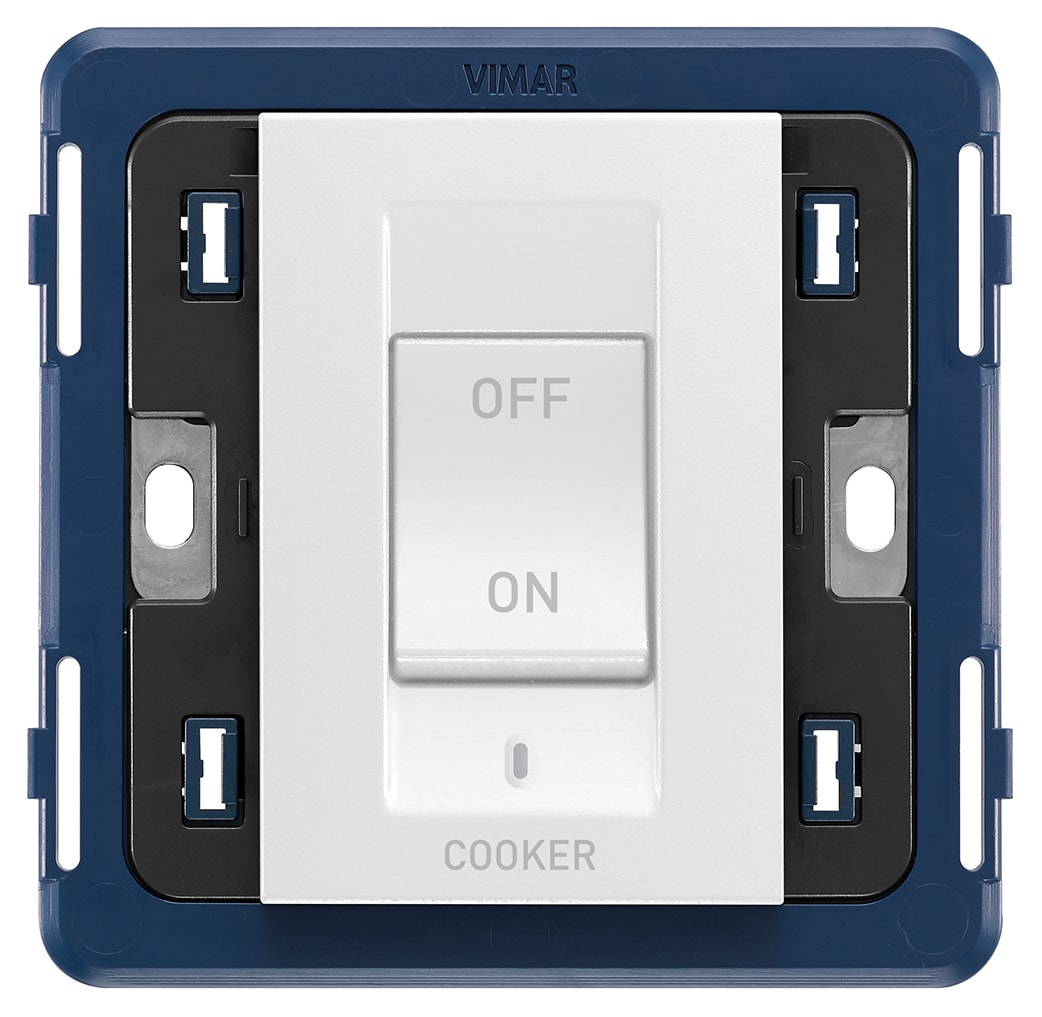 VIMAR - INTERRUTTORE 2P 45A COOKER BIANCO