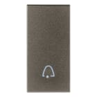 VIMAR - TASTO 1M SIMBOLO CAMPANELLO METAL