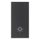VIMAR - TASTO 1M SIMBOLO LUCE GRIGIO