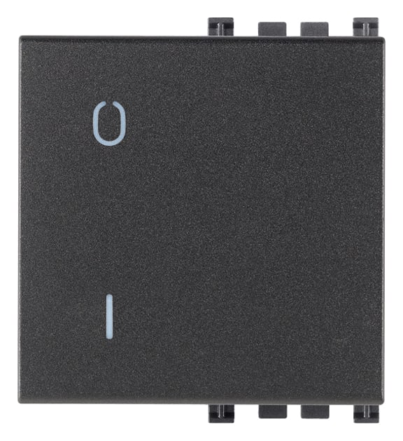 VIMAR - TASTO 2M SIMBOLO O I GRIGIO