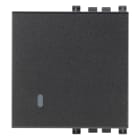 VIMAR - TASTO 2M ANTIBATTERICO GRIGIO