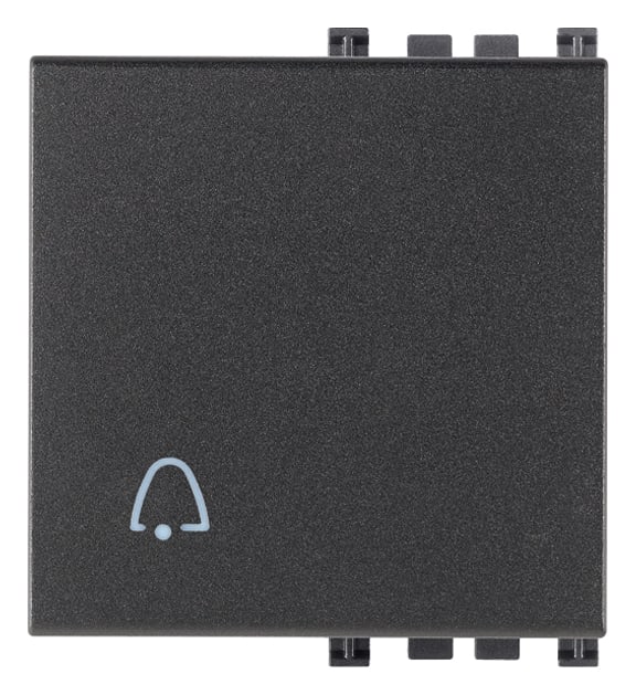 VIMAR - TASTO 2M SIMBOLO CAMPANELLO GRIGIO