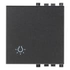 VIMAR - TASTO 2M SIMBOLO LUCE GRIGIO