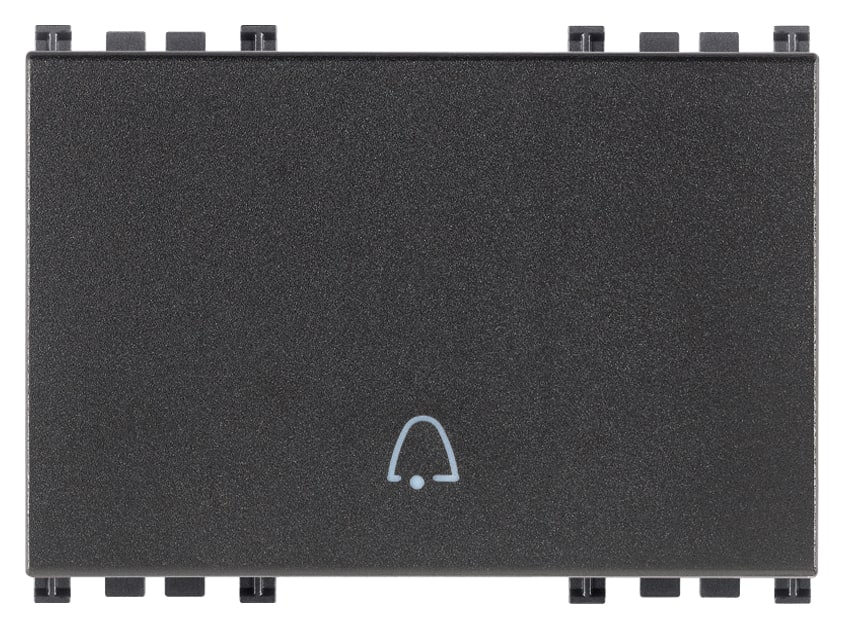 VIMAR - TASTO 3M SIMBOLO CAMPANELLO GRIGIO