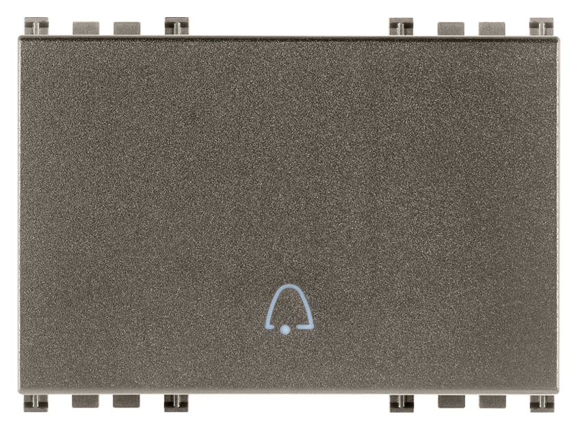 VIMAR - TASTO 3M SIMBOLO CAMPANELLO METAL