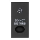 VIMAR - TASTO 1M CON DIFFUSORE SIMB. DND GRIGIO