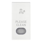 VIMAR - TASTO 1M CON DIFFUSORE SIMB. PLS BIANCO