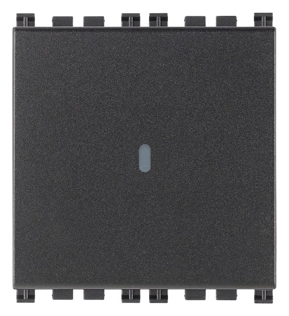 VIMAR - INTERRUTTORE 1P 10AX ASSIALE 2M GRIGIO