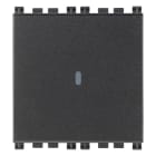 VIMAR - INTERRUTTORE 1P 10AX ASSIALE 2M GRIGIO