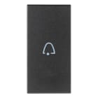 VIMAR - TASTO 1M SIMB. CAMPANELLO ASSIALE GRIGIO