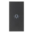 VIMAR - TASTO 1M SIMBOLO LUCE ASSIALE GRIGIO