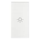 VIMAR - TASTO 1M SIMBOLO LUCE ASSIALE BIANCO
