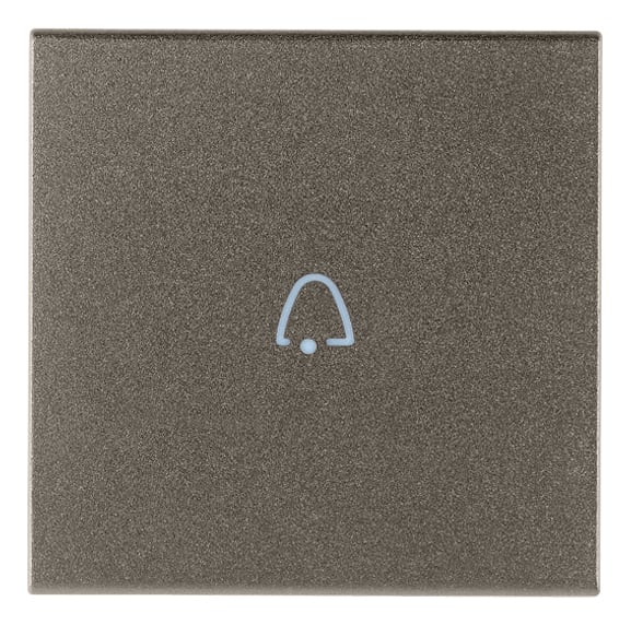 VIMAR - TASTO 2M SIMB. CAMPANELLO ASSIALE METAL