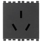 VIMAR - PRESA SICURY 2P+T 16A CINESE GRIGIO