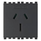 VIMAR - PRESA SICURY 2P+T 15A AUSTRALIA GRIGIO