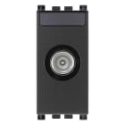 VIMAR - Presa Passante Grigio Coassiale 5-2400 Mhz Connettore Maschio Attenuazione 10 Db