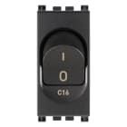 VIMAR - INTERRUTTORE MT 1P+N C16 120-230V GRIGIO