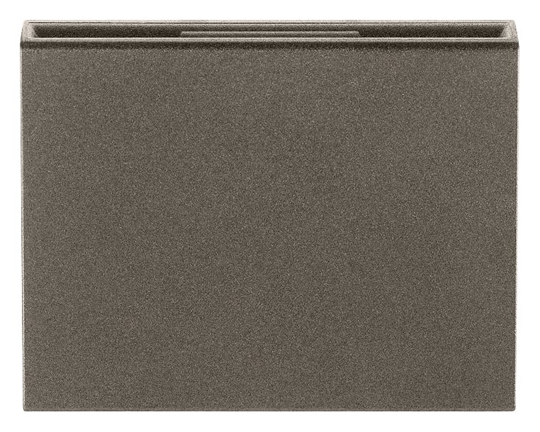 VIMAR - Cover per tasca portabadge metal porta tessere NFC/Rfid ed interruttore a badge 2 moduli