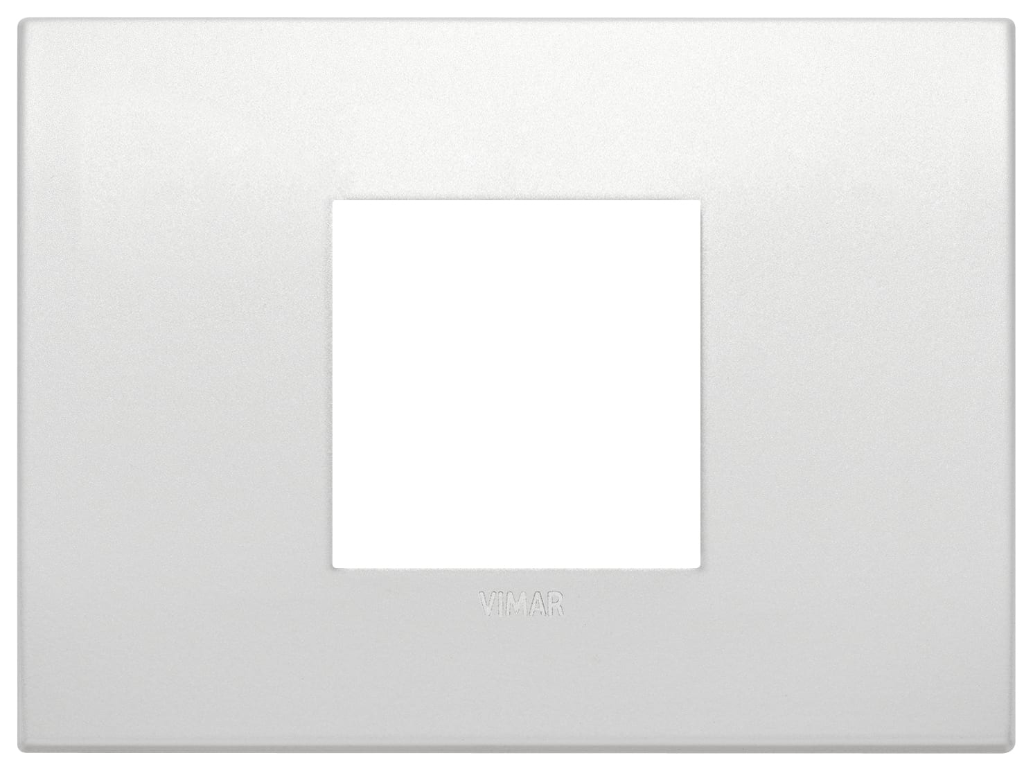 VIMAR - PLACCA CLASSIC 2M CENTRALI PERLA MATT