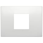 VIMAR - PLACCA CLASSIC 2M CENTRALI PERLA MATT