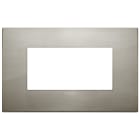VIMAR - PLACCA CLASSIC 4M ACCIAIO SPAZZOLATO