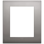 VIMAR - PLACCA CLASSIC 8M NICHEL NERO