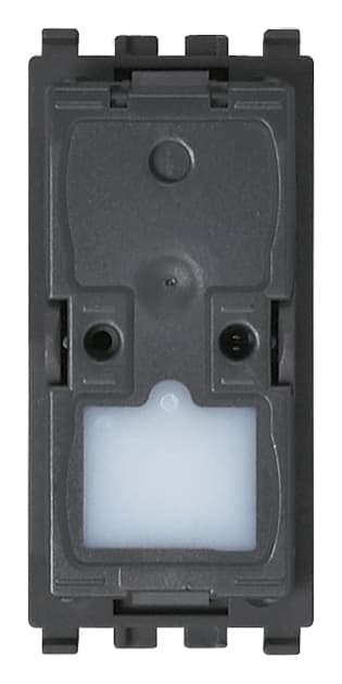 VIMAR - Devaitore 1P 16Ax Illuminabile, Completo Con Tasto 1-2-3 Moduli, Max 200W Lampade Alimentatore Integrato