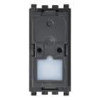 VIMAR - Devaitore 1P 16Ax Illuminabile, Completo Con Tasto 1-2-3 Moduli, Max 200W Lampade Alimentatore Integrato