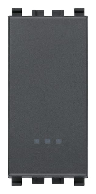 VIMAR - PULSANTE 1P NC 10A GRIGIO