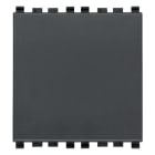 VIMAR - Invertitore 1P 16Ax Grigio Illuminabile Tasto Sostituibile 250V 2 Moduli 200W Lampade Alimentatore Integrato IEC 60669-1:2017