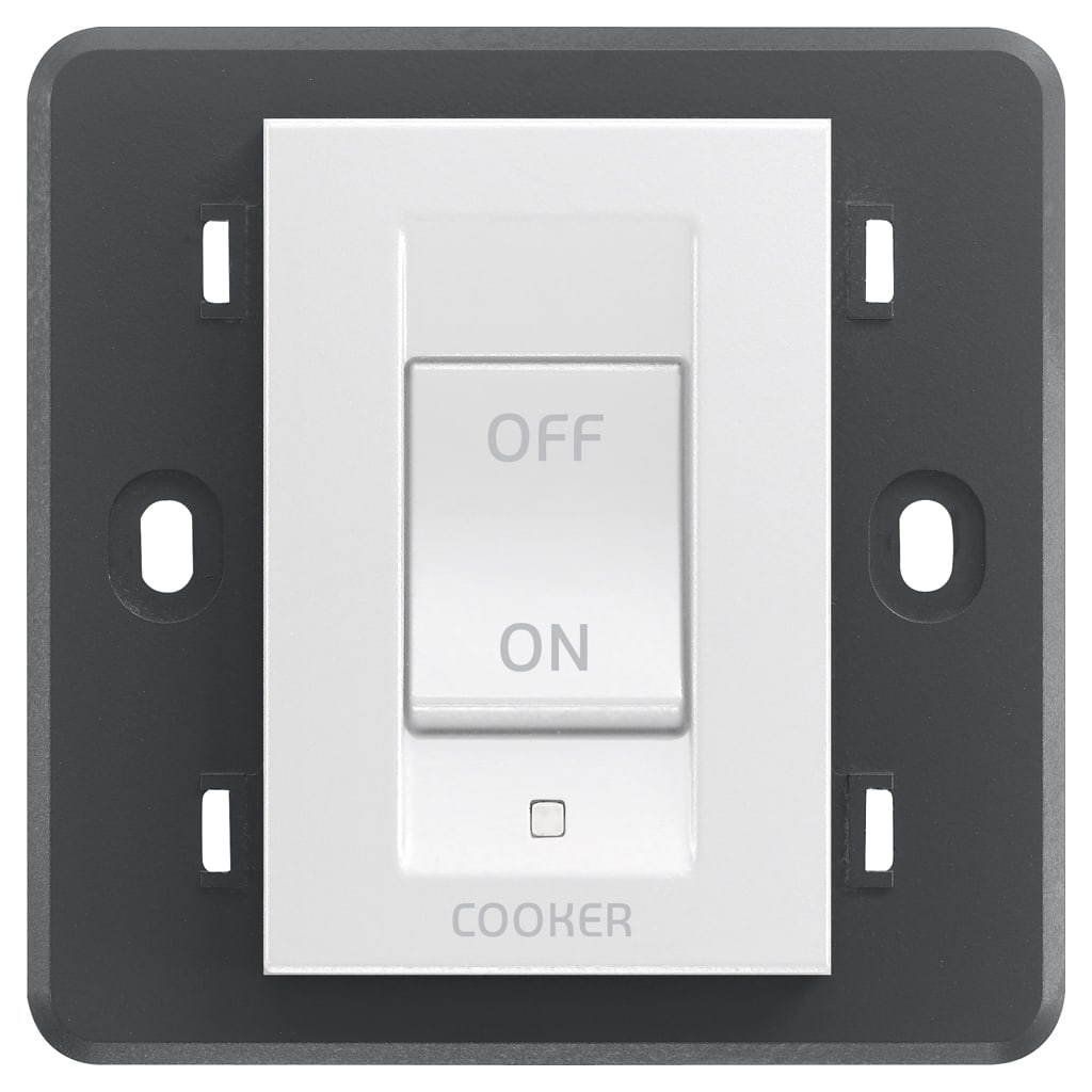 VIMAR - INTERRUTTORE 2P 45A COOKER 3M BIANCO