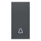 VIMAR - TASTO 1M SIMBOLO CAMPANELLO GRIGIO
