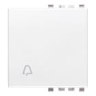 VIMAR - TASTO 2M SIMBOLO CAMPANELLO BIANCO