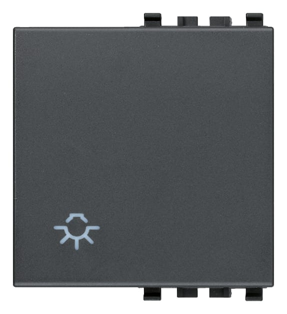 VIMAR - TASTO 2M SIMBOLO LUCE GRIGIO