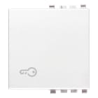 VIMAR - Tasto Intercambiabile 2 Moduli Simbolo Chiave Bianco Illuminabile