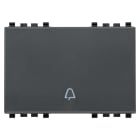 VIMAR - TASTO 3M SIMBOLO CAMPANELLO GRIGIO