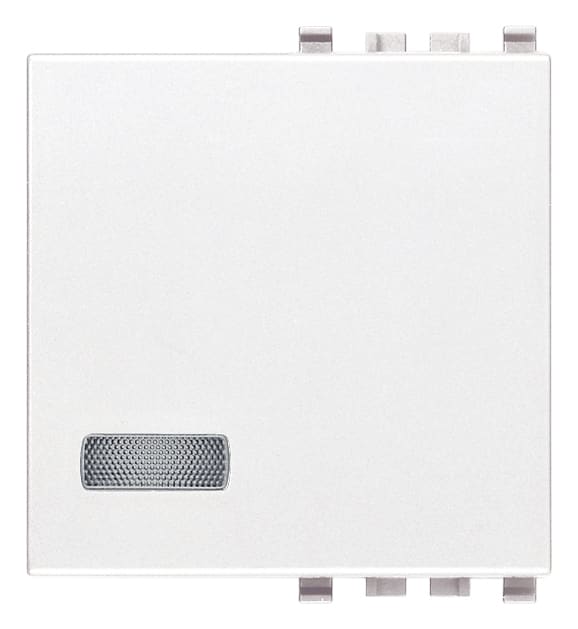 VIMAR - TASTO 2M CON DIFFUSORE BIANCO